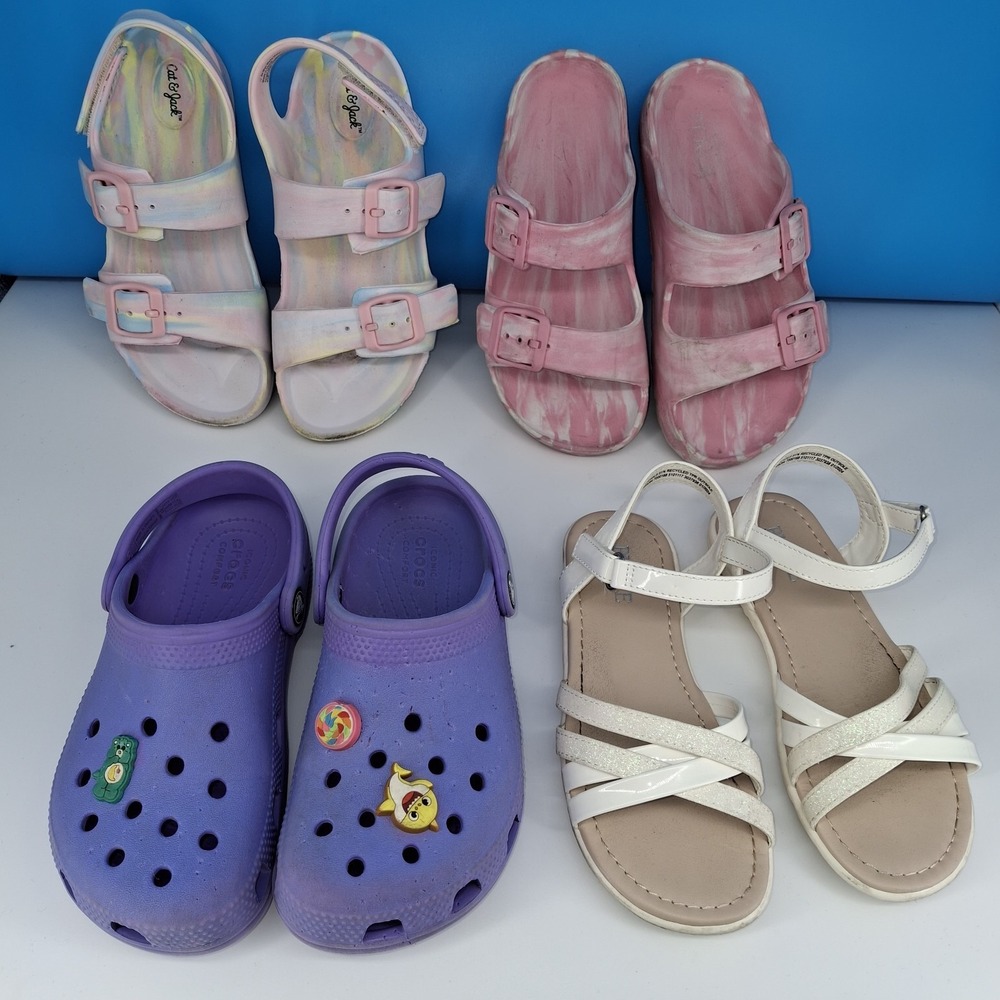 Lots Of Girls Summer Shoes Size 12